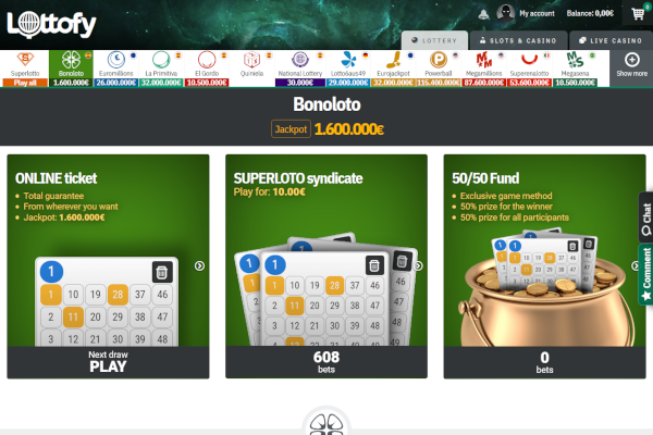 Lottofy screen shot